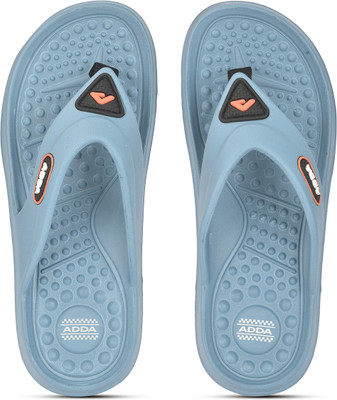 Adda Men Flip Flops(Blue , 7)