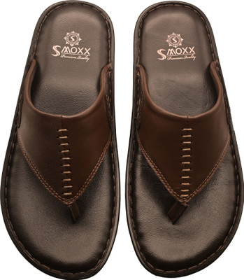 SMOXX Men Slippers(Tan , 7)