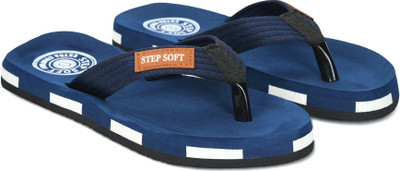 Stepsoft Men Slippers(Blue , 8)