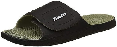 Bata Men Slides(Black , 7)