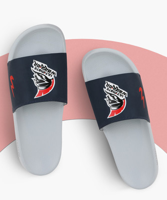 CAMPUS Men Slides(Blue, Grey , 9)
