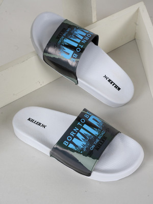 KILLER Men Slides(Multicolor , 6)