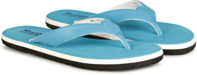 REAL WAY Women Slippers(Blue , 8)