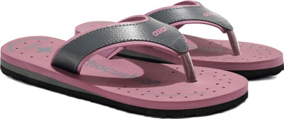 asian Women Flip Flops(Grey , 6)