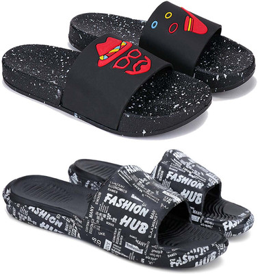 Earton Men Slides(Multicolor , 10)