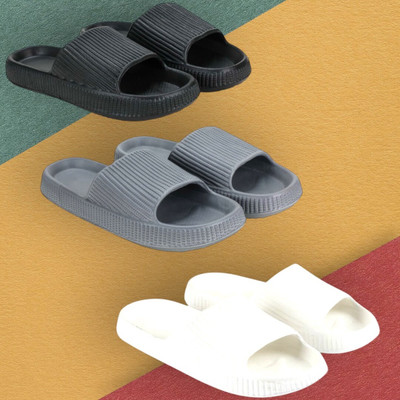 Fuliva Men Flip Flops(Multicolor , 6)