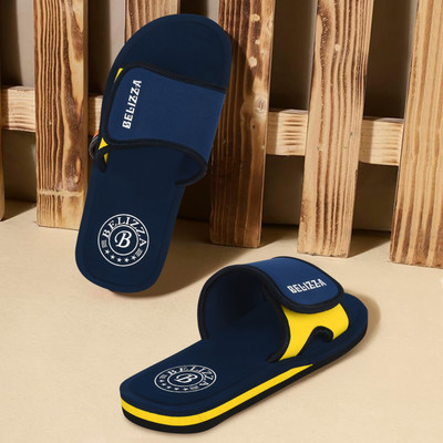 Belizza Men Slides(Blue , 10)