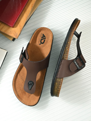 aadi Men Slides(Brown , 6)