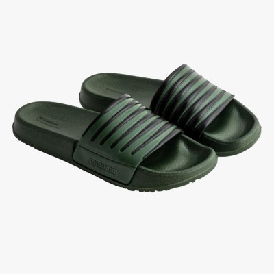 Sunny Footwear Men Flip Flops(Green , 8)