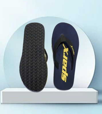 Sparx Men Flip Flops(Navy , 10)