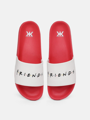 Kook N Keech Women Flip Flops(Red , 5)
