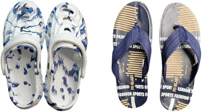 BLIBBERS Men Slippers(Multicolor , 8)