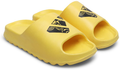 Superaj Men Slides(Yellow , 6)