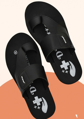 DR STTEP Men Slippers(Black , 7)