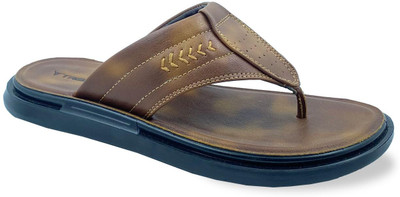 TREKIVA Men Premium Slippers Trendy Comfortable Flexible & Durable, Anti-Skid| TPG-3006 Slippers(Tan , 7)