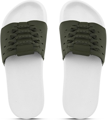 Extrimos Men Slides(White , 8)