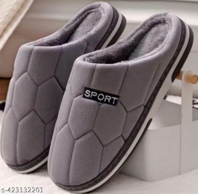 shoptegic Women Slippers(Grey , 8)