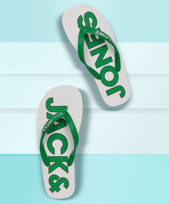 JACK & JONES Men Slippers(White 10)