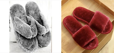 rexizone Women Slides(Maroon, Maroon , 3)