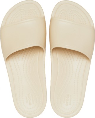 CROCS Women Women's Kadee Slides(White , 4 UK/India)