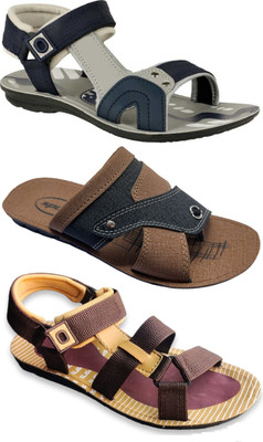 Genial Men Slippers(Multicolor , 8)