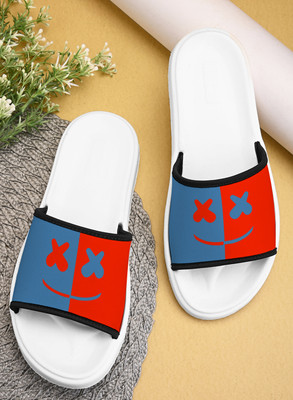 Bootco Women Slides(Red , 4)