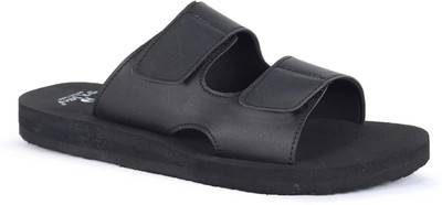 DR STTEP Men Orthopedic Slippers for Men Comfort Fit Soft Cushion Lightweight Slippers(Black , 7)