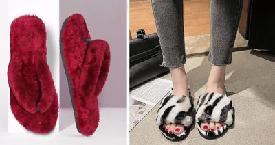 Sale YUG Women Flip Flops(Green, Multicolor , 4)