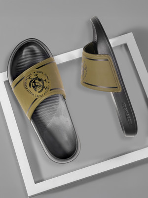 U.S. POLO ASSN. Men Slides(Green , 9)