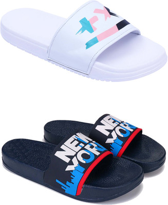 DRACKFOOT Men Slides(Multicolor , 8)