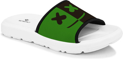 M7 By Metronaut Women Flip Flops(Black , 4)