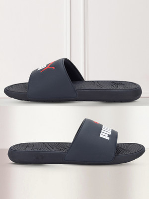 PUMA Men Cool Cat 2.0 Slides(Blue , 10)