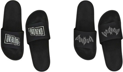 nvisan Men Slides(Grey, White , 10)