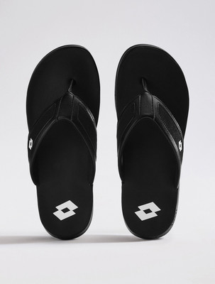 LOTTO Men Evermove Flip Flops(Black , 9)