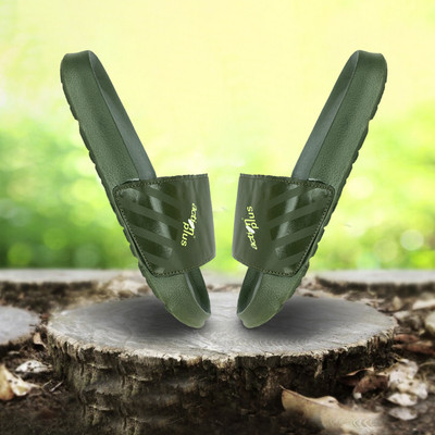Action Plus Men Men APTM-03 Slides(Olive , 7)