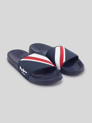 Pepe Jeans Men Slides(Navy , 6)