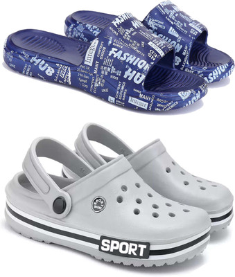 Pennen Men Slides(Grey , 7)
