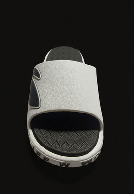 Fashion Engineer Men Slippers(Grey, Black , 9)