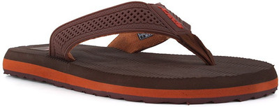 Sparx Men Flip Flops(Brown , 6)