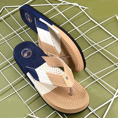 Footup Men Doctor Health|Super Soft|Orthopedic|Comfortable|Lightweight|Diabetic Slippers(Multicolor , 12)