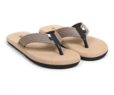 Footup Men Comfortable|Ultra-Light|Stylish and Trendy|Flip Flops for Flip Flops(Beige , 6)