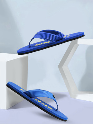 ADIDAS Men Flip Flops(Blue , 9)