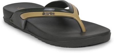 Action Plus Women Slippers(Black , 5)