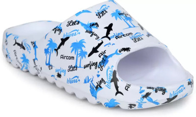 LNT FASHION Men Slides(Blue , 7)