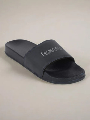 HUMMEL Men Slides(Blue , 8)