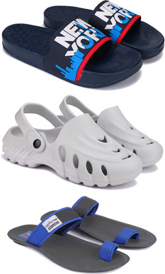 Pennen Men Slippers(Multicolor , 9)