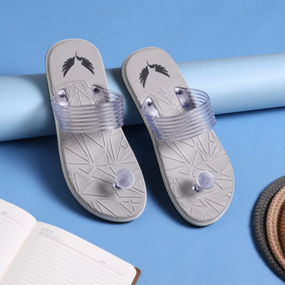 Lite Hawks Men Stylish Ortho |Lightweight|Breathable|Anti-Slip|Pain Relief|Flip Flop for Boys Slippers(Grey , 6)