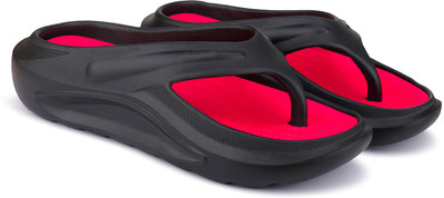 SHOEFLY Men Extra Soft Ortho Care Orthopaedic Diabetic Comfortable Flip-Flop Slides For Men Slippers(Red, Black , 6)