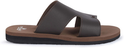 DR STTEP Men Orthopedic Slippers for Men Comfort Fit Soft Cushion Lightweight Slippers(Brown , 10)