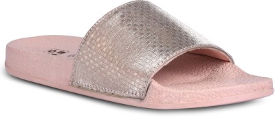 Paragon Women K10908L Casuals Stylish Trendy Lightweight Durable Casuals Slides(Pink, Neutral 8)